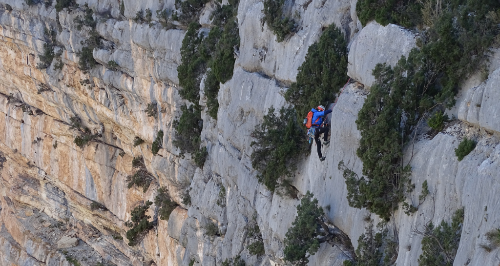 Grandes voies — escalade avec Rise à Annecy