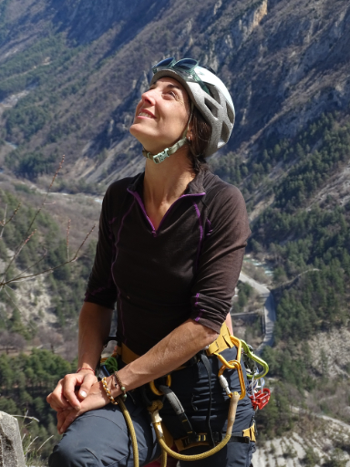 Cécile Rintjema — monitrice d'escalade et coach mentale